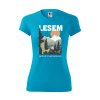 Funkční Tričko "Les" - Labradorský retrívr Dámské