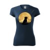 Funkční Tričko "Měsíc" - Labradorský retrívr Dámské
