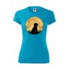 Funkční Tričko "Měsíc" - Labradorský retrívr Dámské