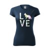 Funkční Tričko "Love Plemeno" - Německý ovčák Dámské