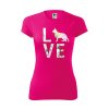 Funkční Tričko "Love Plemeno" - Německý ovčák Dámské