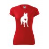 Funkční Tričko "Silueta" - Německý ovčák Dámské