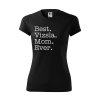 Funkční Tričko "Best Mom Ever" - Vizsla Dámské