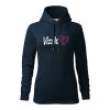 Mikina "Pes Srdce" - Vizsla Dámská