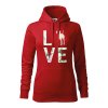 Mikina "Love Plemeno" - Výmarský ohař Dámská
