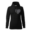 Mikina "Srdíčko" - Výmarský ohař Dámská