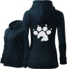 Mikina se Zipem "Tlapka" - Labradorský retrívr Dámská