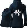 Mikina se Zipem "Tlapka" - Vizsla Dámská