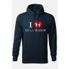Mikiny ILove on námModrá