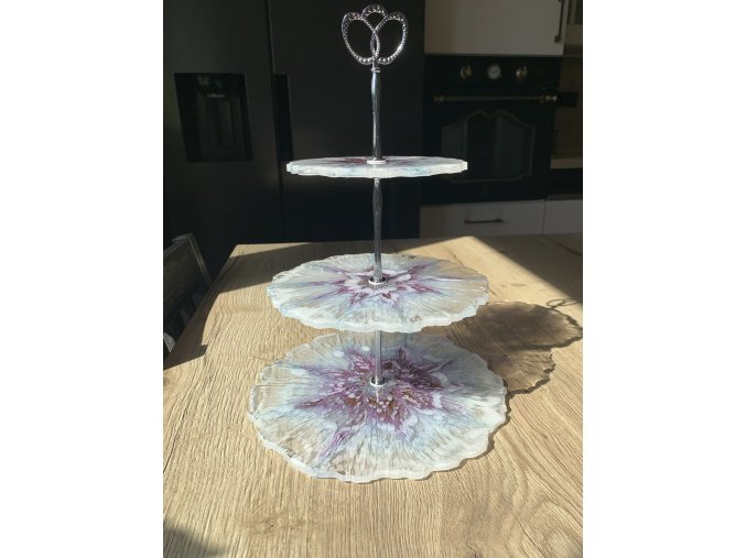 Dekorace: Květinový etažér