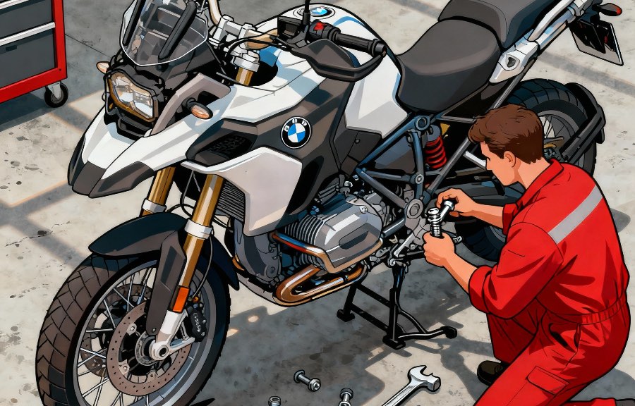 BMW R1200GS LC / R1250GS servisní intervaly