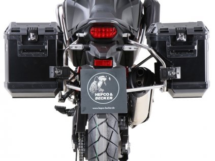 Hepco Becker Side Cases Xplorer black including brackets Honda CRF1100L 19-
