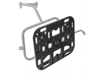 Plate for attaching Kriega side bags