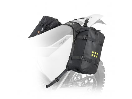 Set of 2x 12l bags and Kriega bases