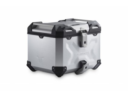 SW Motech TraX Adv. topcase system silver R1200GS Adv./R1250GS Adv.