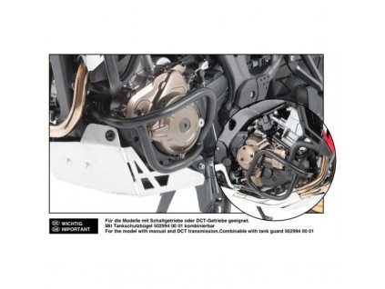 Hepco Becker Crash bar black CRF1000L Africa Twin / 2016-