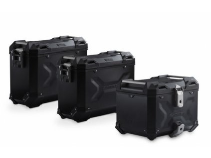 SW Motech Adventure set of black cases + holder V-Strom 1050/XT 19-