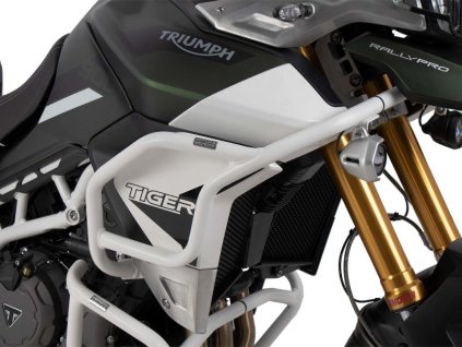 Hepco Becker Crash bar upper white Tiger 900 RALLY/GT/ PRO 20-23