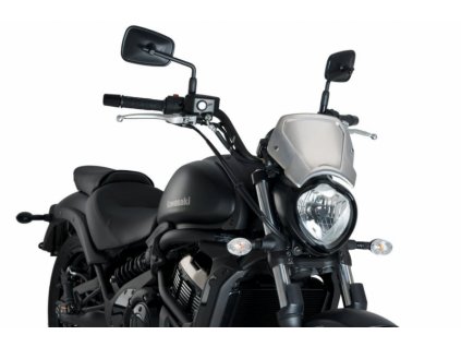 Puig Fly Screen Aluminum silver Triumph Scrambler 1200 XC XE