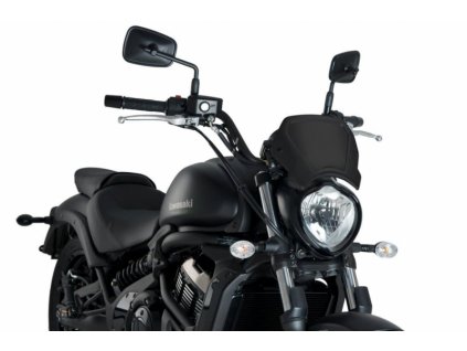 Puig Fly Screen Aluminum Black Triumph Scrambler 1200 XC XE