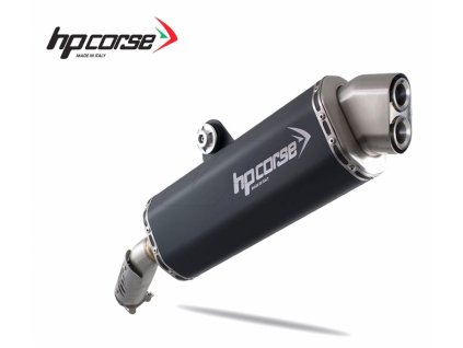 Exhaust Muffler HP Corse 4 Track R Steel Ceramic Black R1200GS 10-12