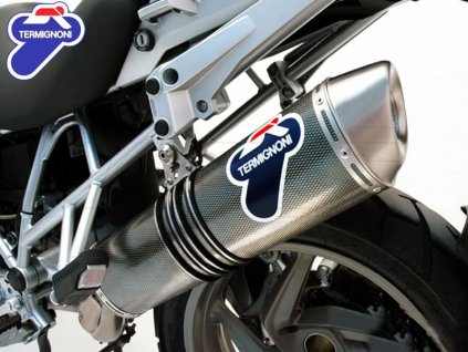 Exhaust tip Termignoni Inox Carbon Look R1200GS 10-12