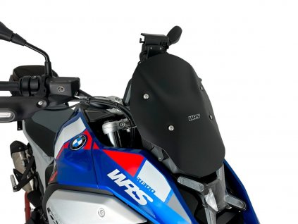 cupolino enduro no radar nero opaco wrs bmw r 1300 gs 2023 2024