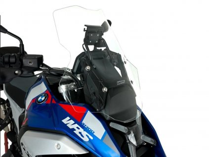 wrs windscreen caponord plus transparent no radar bmw r 1300 gs 2023 2024