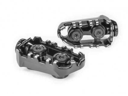 gilles tooling pair of driver footpegs tech x enduro bmw r 1300 gs adventure 2024