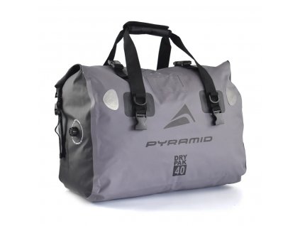 Pyramid Waterproof 40L Motorcycle Duffle Bag Grey Bags LUG001G.png