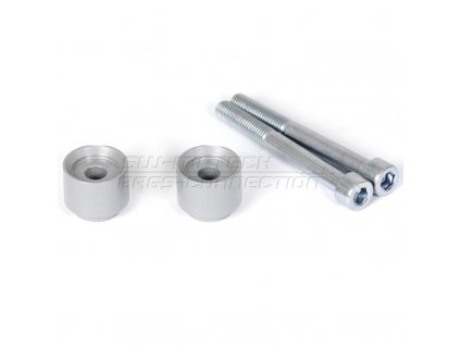 SW Motech Handlebar Riser +30 silver F800GS 08-17