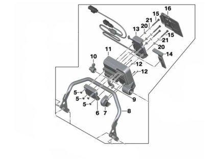 Navigation preparation BMW R1250GS R1200GS LC