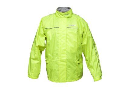 biketec kurtka przeciwdeszczowa kolor zolty fluo r