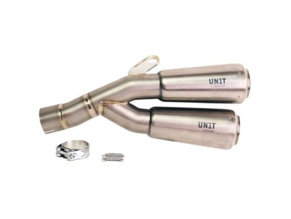doube low titanium muffler fire breaker unit garage bmw r 12 g s 2025