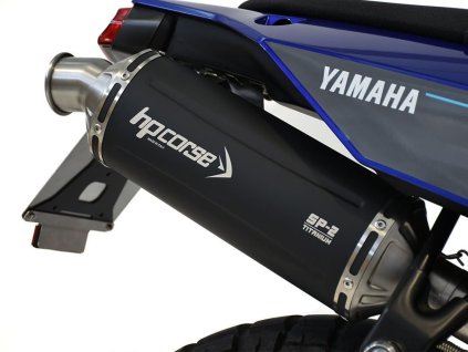 terminale sp 2 short titanio nero hp corse yamaha tenere 700 2019 2024