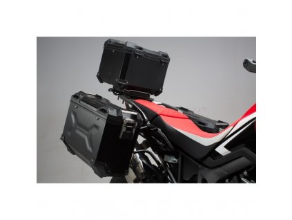 SW Motech TraX Adventure side case set black CRF1000L