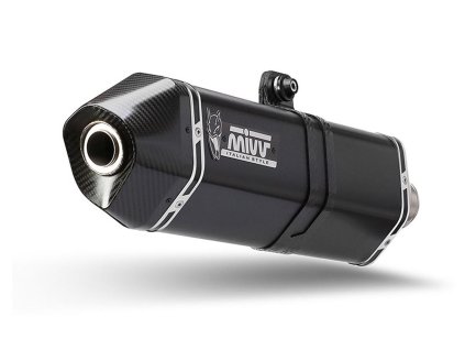 terminale mivv speed edge acciaio inox nero cf moto 800 mt 2022 2024