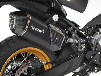 terminale sps carbon short black hp corse cf moto 800 mt 2022 2024