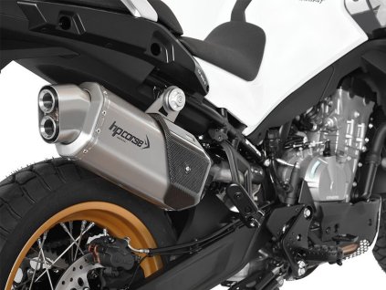 terminale 4 track r short satin hp corse cf moto 800 mt 2022 2024