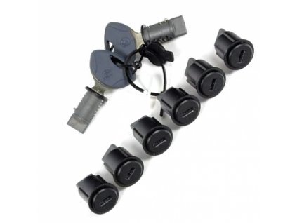 Set of locks for BMW trunks 8pcs and keys