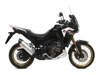 silenziatore maxi race tech arrow alu carbonio honda crf 1100 l africa twin 2020 2024