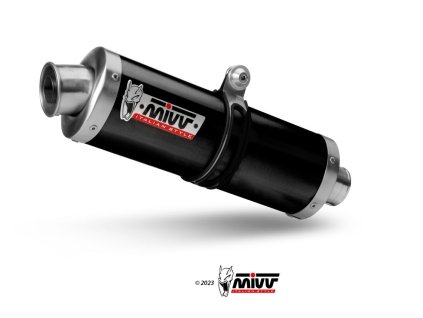 terminale mivv oval inox nero honda xl 750 transalp 2023 2024