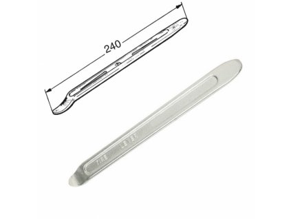 Steel mounting lever 240 mm Vicma