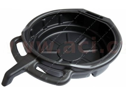 Oil drip tray with spout 8l