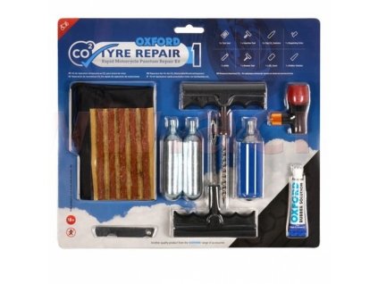 12-piece tubeless tire repair kit