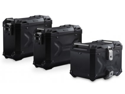 SW Motech Adventure set of black cases + holders XT1200Z