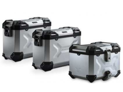 SW Motech Adventure set of silver cases + holders KTM 1090/1190/1290