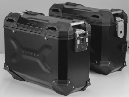 Sada bočních kufrů a držáku TraX Adventure 45/45 černá F650GS / G 650GS