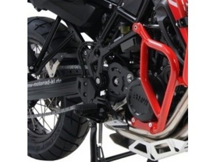 Hepco Becker Crash bar lower red F800GS 08-17