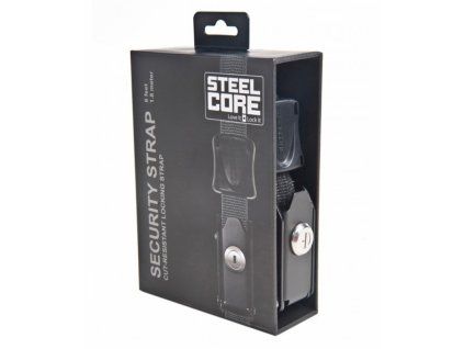 Steelcore Bezpečnostní popruh 137cm černý